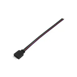 zlacze-led-10mm-4-przewody-meskie-100mm-dlugosc
