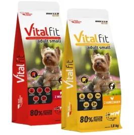 biofeed-vitalfit-sucha-karma-dla-psow-malych-ras-wolowina-kurczak-2x18kg