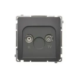 kontakt-simon-basic-gniazdo-antenowe-r-tv-przelotowe-grafit-mat