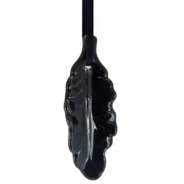 zawieszka-ceramiczna-listek-czarny-75-x-25-x-1-cm