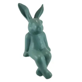 krolik-ceramiczny-siedzacy-matowy-zielony-maly-21x9x10-cm