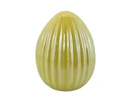 jajko-ceramiczne-zolte-karbowane-85x7x7-cm