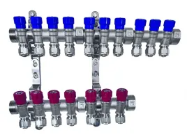 x-home-rozdzielacz-pex-1-x-16-mm-10-obwody-wody-zimnej-7-obwody-cieplej