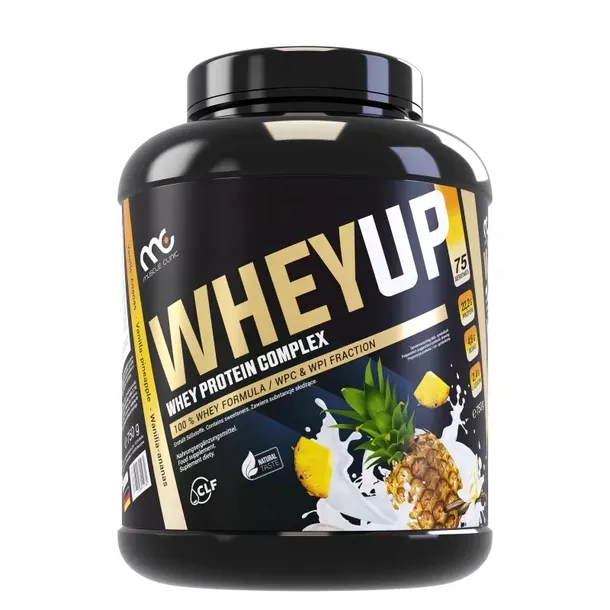 Białko Odżywka białkowa Koncentrat WPC Muscle Clinic 2250g Wanilia Ananas