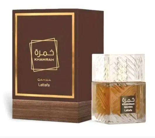LATTAFA KHAMRAH QAHWA WODA PERFUMOWANA PERFUMY ARABSKIE UNISEX EDP 100 ml
