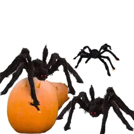 pajaki-halloween-3-szt-30-50-60-cm-pluszowe-czarne-elastyczne-lapy