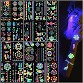 tatuaze-tymczasowe-uv-20-arkuszy-200-wzorow-neonowe-wodoodporne