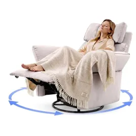 fotel-elektryczny-rozkladany-flexispot-xr8-obrotowy-bujany-bezowy