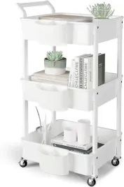 wozek-kuchenny-bialy-3-poziomy-hbtower-uc-001