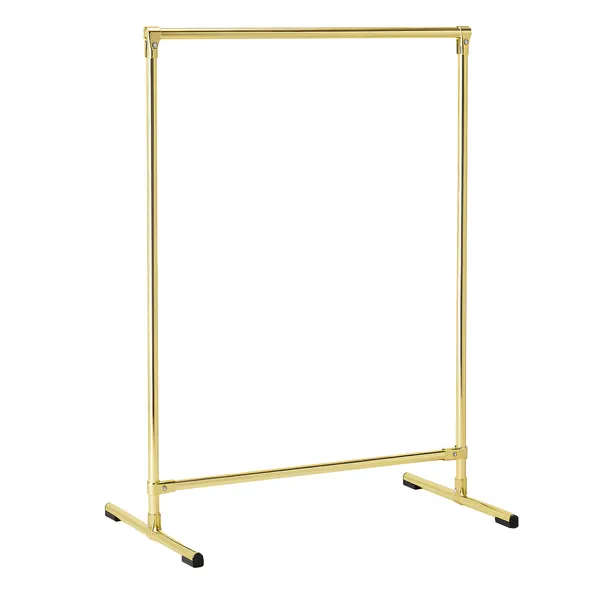 STOJAK ODZIEŻOWY ZŁOTY 150x150cm SKLEP GARDEROBA BUTIK WIESZAK GOLD c1
