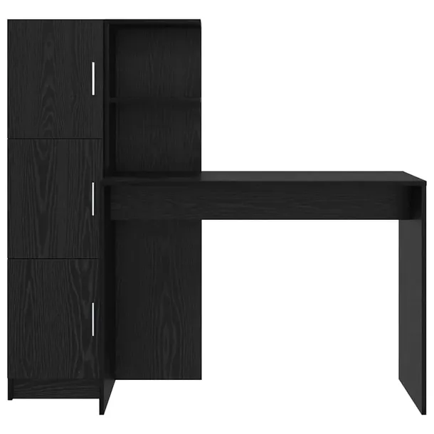 biurko-2-pcs-czarny-dab-stan-nowy-marka-vidaxl