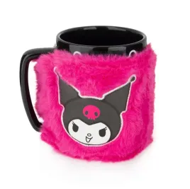kubek-ceramiczny-w-futerku-440ml-kuromi-sanrio-hello-kitty-dzieciecy