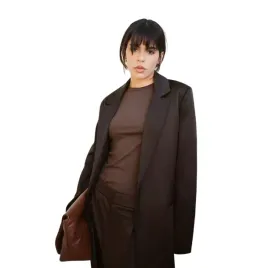 marynarka-damska-zara-oversize-satynowa-brazowa