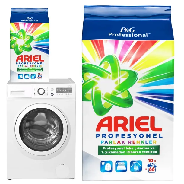 ARIEL Aqua PROFESSIONAL Proszek do Prania kolor Profesjonalna formuła 10KG