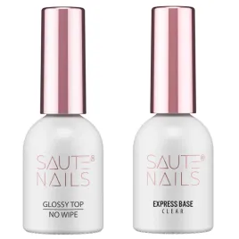 zestaw-hybrydowy-top-glossy-8ml-baza-express-clear-8ml-saute-nails