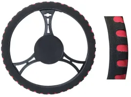 pokrowiec-na-kierownice-37-39cm-czarno-czerwony