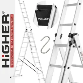drabina-aluminiowa-3x10-higher-na-schody-gratis