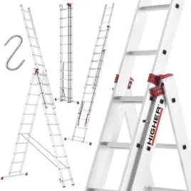 drabina-aluminiowa-3x11-wielofunkcyjna-pro-150kg