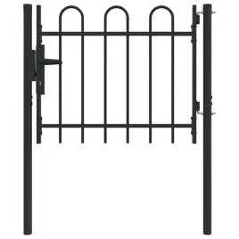 brama-ogrodzeniowa-szary-103-x-250-cm-stal-malowana-proszkowo