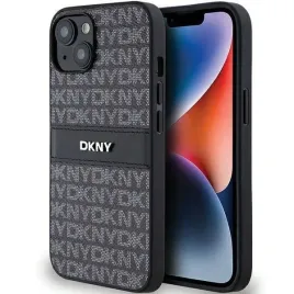 etui-dkny-leather-mono-stripe-and-metal-logo-do-iphone-15-14-13-czarne