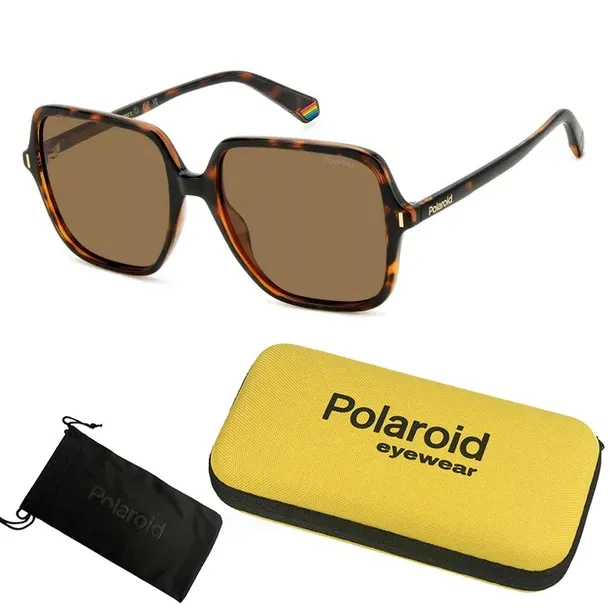 Okulary przeciwsłoneczne + etui Polaroid PLD 6219/S 56SP Oryginał