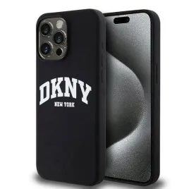 etui-dkny-liquid-silicone-white-printed-logo-do-magsafe-do-iphone-14-promax
