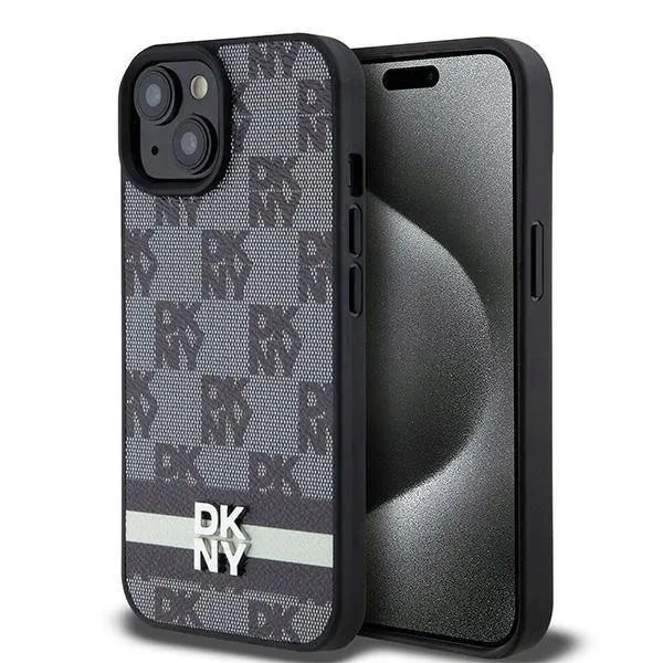 etui-dkny-leather-checkered-pattern-stripes-do-iphone-15plus-14-plus
