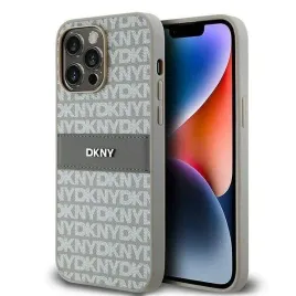 etui-dkny-leather-mono-stripe-and-metal-logo-do-iphone-14-pro-bezowe