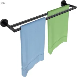 wieszak-na-reczniki-podwojny-60-cm-czarny-stal-nierdzewna
