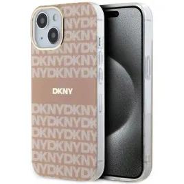 etui-dkny-iml-mono-and-stripe-do-magsafe-do-iphone-15-14-13-rozowe