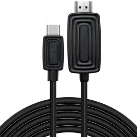 kabel-hdmi-2-1-2m-alogy-4k-30hz-usb-c-aluminium