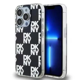 etui-dkny-iml-checkered-mono-pattern-do-iphone-15-pro-czarne