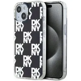 etui-dkny-iml-checkered-mono-pattern-do-iphone-15-plus-14-plus-czarne