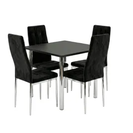 zestaw-stol-lugano-80x80-blat-czarny-nogi-chrom-4-monako-czarne-welur