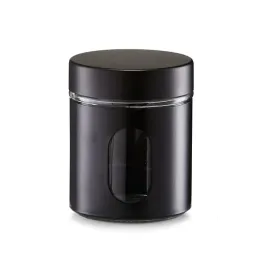 zeller-metalowy-okragly-pojemnik-600-ml-kol-czarny