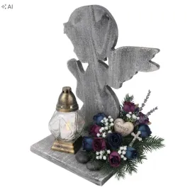 statuetka-na-wszystkich-swietych-aniol-drewniany-na-grob-podstawka-36-cm