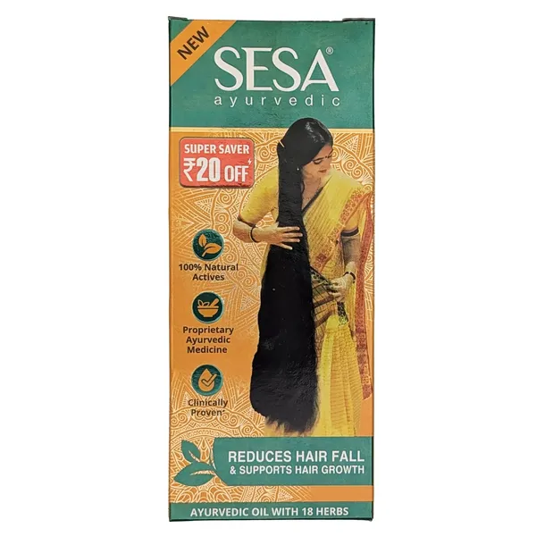 Olejek do włosów i skóry głowy Ayurvedic Hair Oil Sesa 180ml