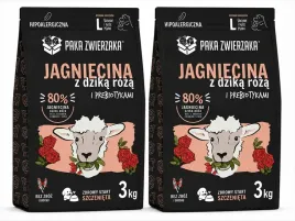 paka-zwierzaka-puppy-large-szczeniak-jagniecina-z-dzika-roza-2x3kg