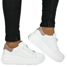 damskie-sneakersy-skorzane-na-grubej-podeszwie-filippo-6739-bialo-bezowe