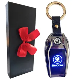 skoda-zapalniczka-zarowa-elegancki-brelok-do-kluczy-logo-led-etui-kokardka