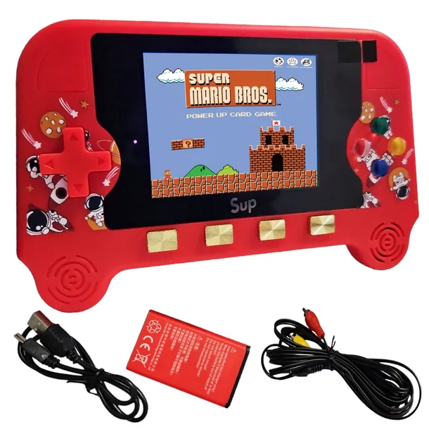 KONSOLA PRZENOŚNA GIERKA MARIO TETRIS GRA CONTRA GAMEBOY DUŻY LCD