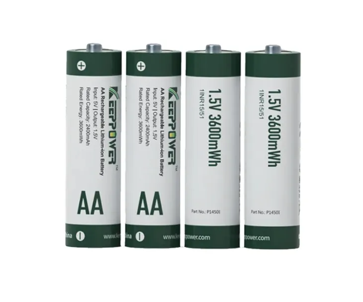 KP 14500-1.5V 3600mWh Li-ION AA 1,5V 2400mAh