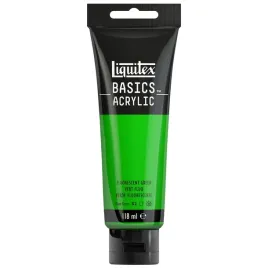 farba-akrylowa-liquitex-basics-color-118ml-tuba-985-fluorescent-green