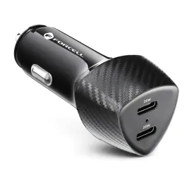 ladowarka-samochodowa-forcell-f-energy-carbon-2-x-usb-c-qc3-0-pd-3a-40w