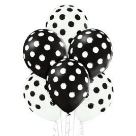 balony-kropki-bialo-czarne-6szt-or-bn06-586