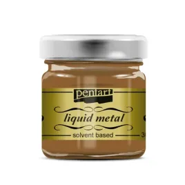 pentart-farba-plynny-metal-braz-30-ml