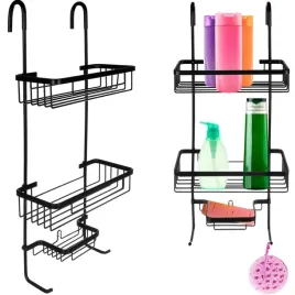polka-pod-prysznic-wiszaca-lazienkowa-loft-czarna-do-lazienki-nierdzewna