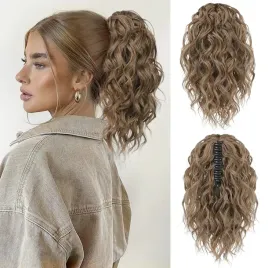 flufymooz-przedluzenie-wlosow-kucyk-popielaty-blond-kasztanowy-30-cm