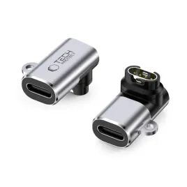 adapter-katowy-tech-protect-ultraboost-usb-c-do-zegarka-garmin-szary