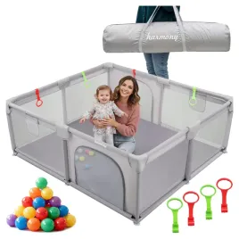 kojec-dzieciecy-150x180-cm-plac-zabaw-suchy-basen-uchwyty-i-50-pilek